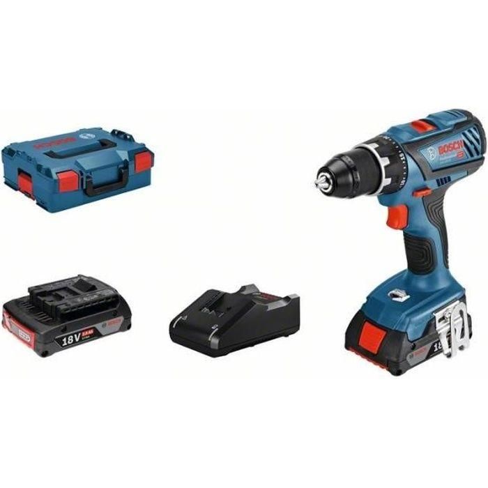 Taladro atornillador a batería BOSCH 18V GSR 18V-28, 2 x 2.0Ah, en L-Case Taladro atornillador a batería BOSCH 18V GSR 18V-28, 2 x 2.0Ah, en L-Case