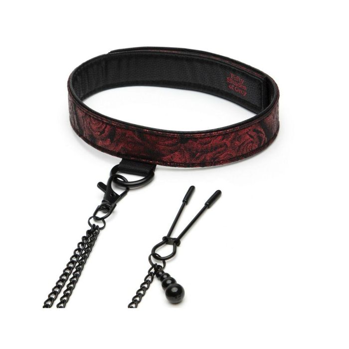 Collar con Pinzas Para Pezón Fifty Shades of Grey Sweet Anticipation 4 Collar con Pinzas Para Pezón Fifty Shades of Grey Sweet Anticipation 4