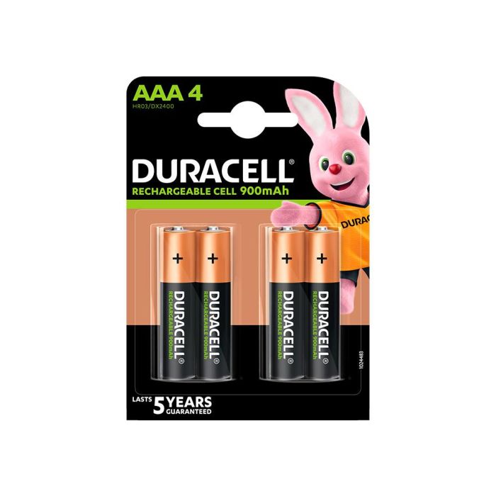 Pilas Recargables DURACELL StayCharged AAA (4pcs) HR03 AAA 1,2 V AAA 1