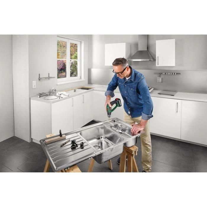 BOSCH Taladro percutor inalámbrico PSB Ergo 18 LI-2 con 2 baterías 5 BOSCH Taladro percutor inalámbrico PSB Ergo 18 LI-2 con 2 baterías 5