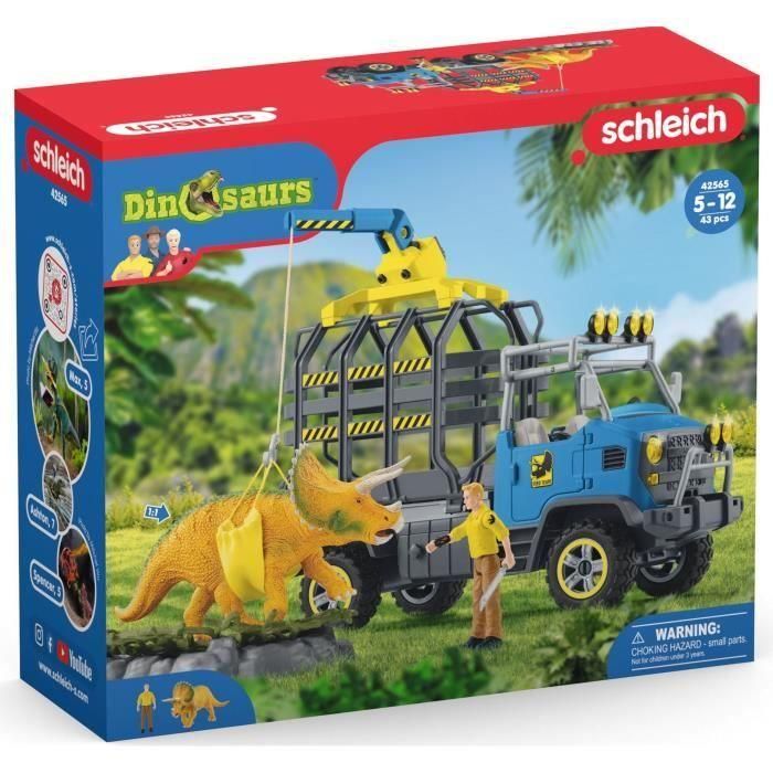 Schleich - Dino Transport Mission - 42565 - Dinosaurs Range 2 Schleich - Dino Transport Mission - 42565 - Dinosaurs Range 2