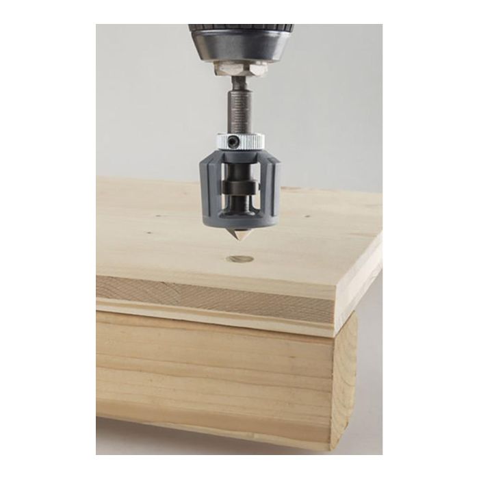 Wolfcraft Portapuntas con Tope de Profundidad 1539000, Longitud 6cm 2