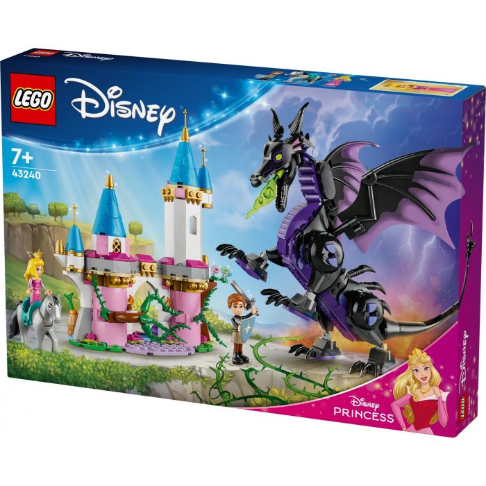 Lego 43240 Princesas Disney Maléfica como dragón, juguete para fans de dibujos animados 11