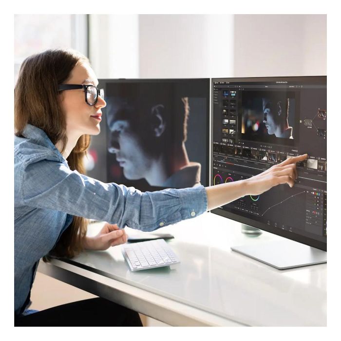 ALOGIC Monitor 32" 4K UHD Táctil con Webcam 8MP y Suministro de Energía USB 65W 32C4KPDWT 10