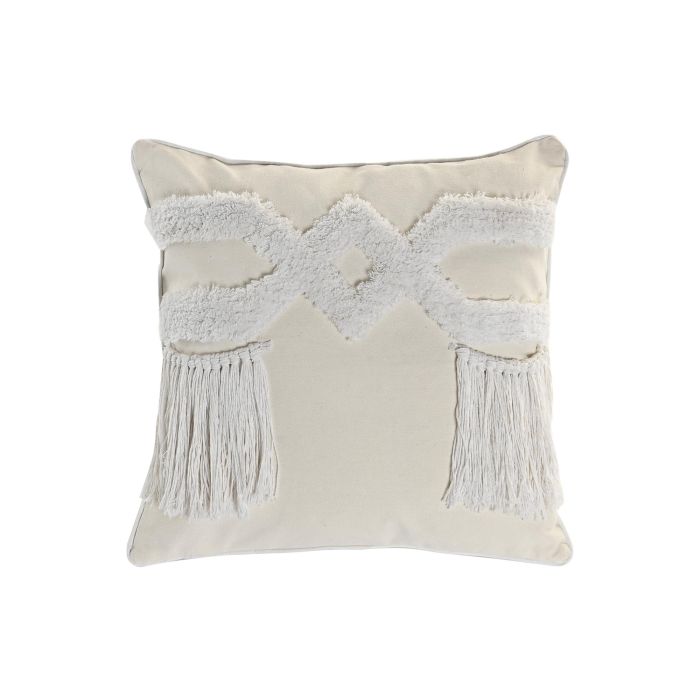 Cojin Urban DKD Home Decor Crudo 45 x 45 cm (2 Unidades) 0 Cojin Urban DKD Home Decor Crudo 45 x 45 cm (2 Unidades) 0