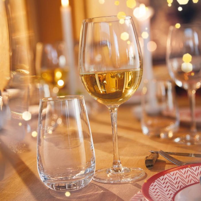 Luminarc Caja 6 Copas Vino Vidrio Versailles 36 cL Transparente Fabricadas en Francia 3