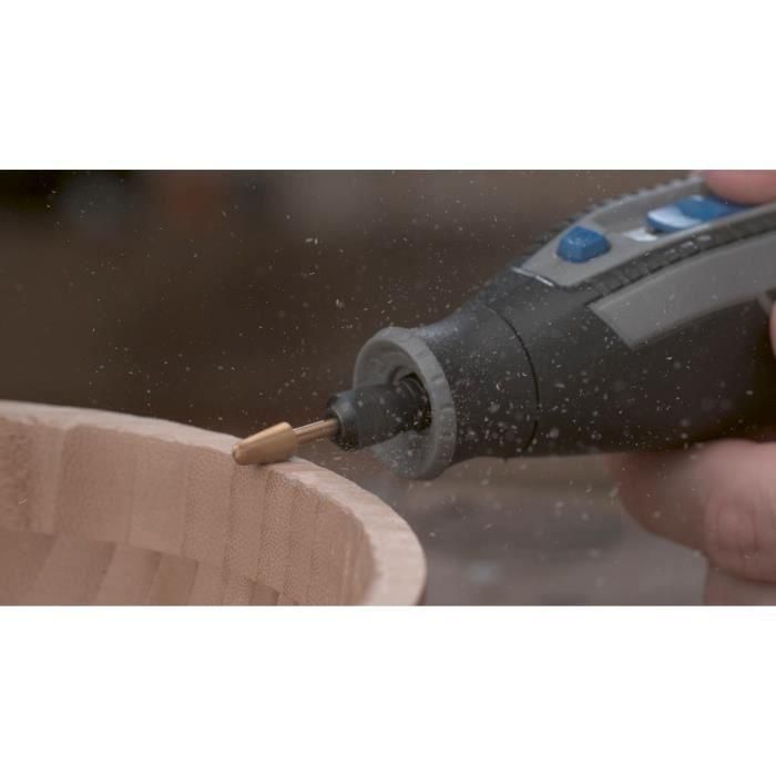 Juego de 2 cortadores de acero de alta velocidad de alta durabilidad Dremel Max 117 - punta redonda de ø 6,4 mm 3 Juego de 2 cortadores de acero de alta velocidad de alta durabilidad Dremel Max 117 - punta redonda de ø 6,4 mm 3