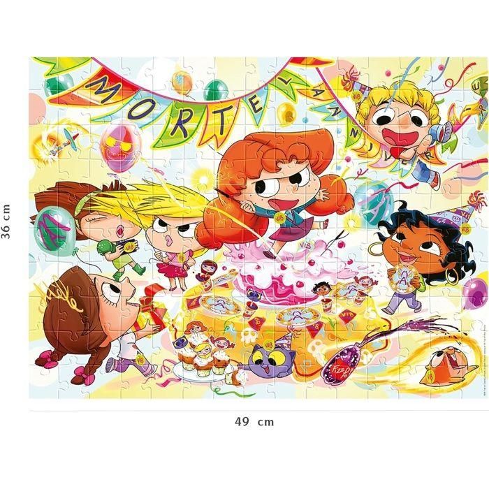 Nathan Mortel Cumpleaños Mortelle Adele Puzzle - NATHAN - 150 piezas - Dibujos animados y comics - Infantil 3 Nathan Mortel Cumpleaños Mortelle Adele Puzzle - NATHAN - 150 piezas - Dibujos animados y comics - Infantil 3