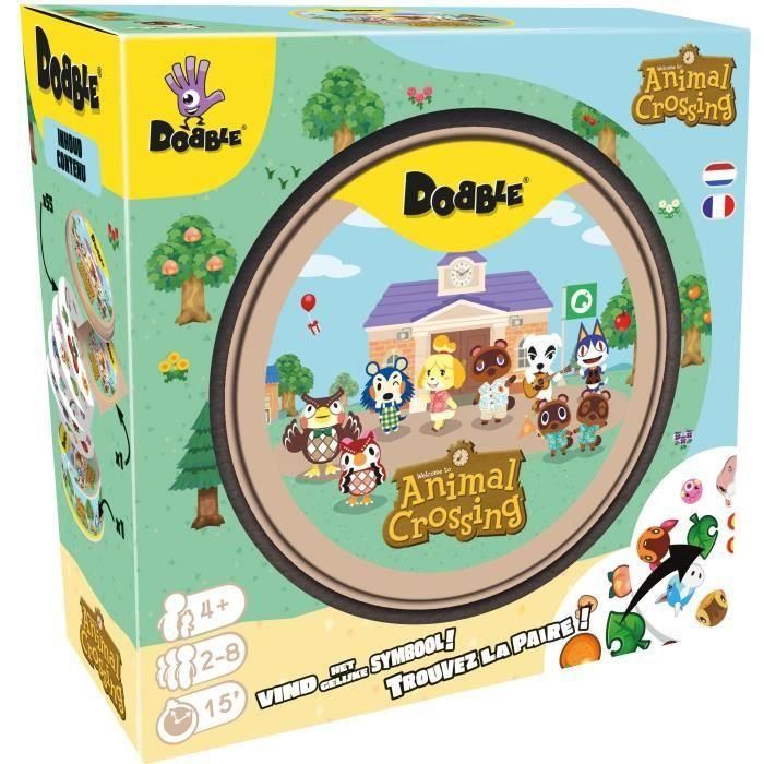 Asmodee ASM3558380126836 Dobble Animal Crossing funda ecológica FR/NL - Juego de Cartas Rápido y Divertido 0 Asmodee ASM3558380126836 Dobble Animal Crossing funda ecológica FR/NL - Juego de Cartas Rápido y Divertido 0