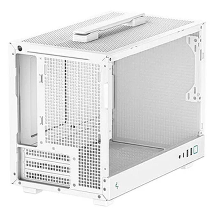 Deepcool Caja Ordenador Gaming Mini-ITX CH160, Blanco, Compatible con Tarjetas Gráficas hasta 30.5 cm, Panel de Vidrio Templado 1 Deepcool Caja Ordenador Gaming Mini-ITX CH160, Blanco, Compatible con Tarjetas Gráficas hasta 30.5 cm, Panel de Vidrio Templado 1