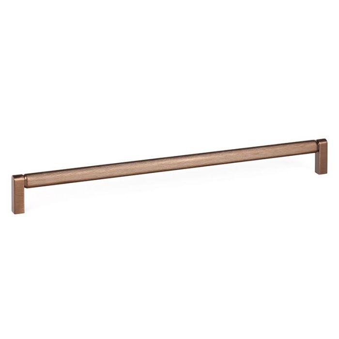 Viefe Tirador Brooklyn de Aluminio para Muebles, Acabado Bronce, Distancia entre Agujeros 320mm