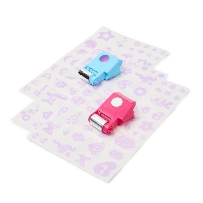 Spin Master 6071786 Cool Maker Shimmer Me Bodyart Studio para tatuajes temporales con 135 diseños, gemas y rodillo +7 años 5