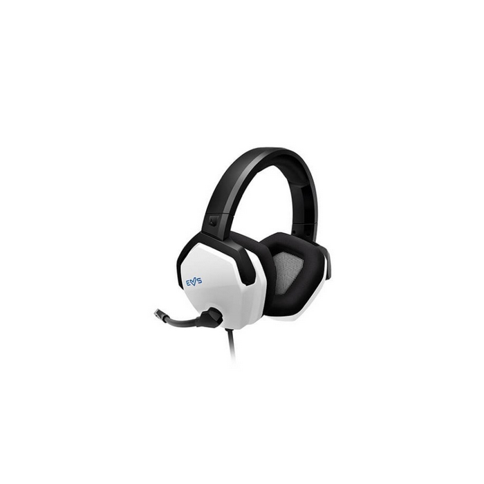 Energy Sistem Auriculares Gaming ESG, Con Cable, Blanco, Micrófono Boom, Deep Bass, para PC, PS4, PS5, Xbox One/Series, Mac, Switch, Smartphone