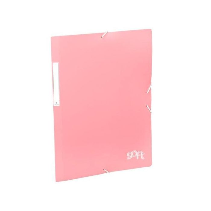 Carchivo Carpeta Solapas Folio C-Gomas Pp Soft Rosa Pastel Carchivo Carpeta Solapas Folio C-Gomas Pp Soft Rosa Pastel