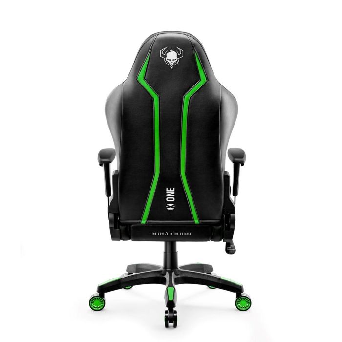 Silla Gaming Diablo Chairs Diablo X-One 2.0 Normal Size Negro Verde 5 Silla Gaming Diablo Chairs Diablo X-One 2.0 Normal Size Negro Verde 5