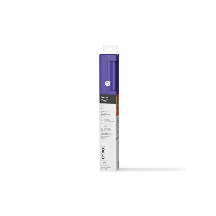 Cricut 2011609 Vinilo Adhesivo Permanente Púrpura Mate 0 Cricut 2011609 Vinilo Adhesivo Permanente Púrpura Mate 0