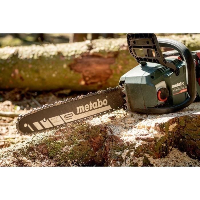 Motosierra inalámbrica - METABO - MS 36-18 LTX BL 40 T - 18 V - Cartón 4 Motosierra inalámbrica - METABO - MS 36-18 LTX BL 40 T - 18 V - Cartón 4