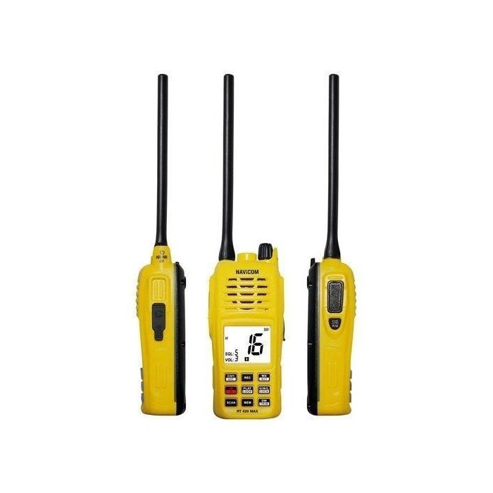 VHF portátil - RT420 MAX - NAVICOM 1 VHF portátil - RT420 MAX - NAVICOM 1