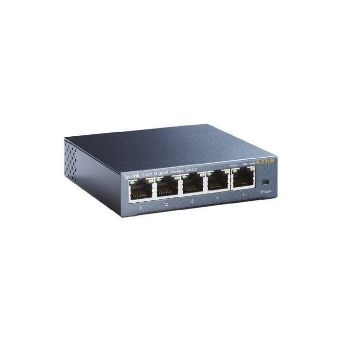 Switch TP-Link TL-SG105 5 Puertos/ RJ-45 10/100/1000 1 Switch TP-Link TL-SG105 5 Puertos/ RJ-45 10/100/1000 1