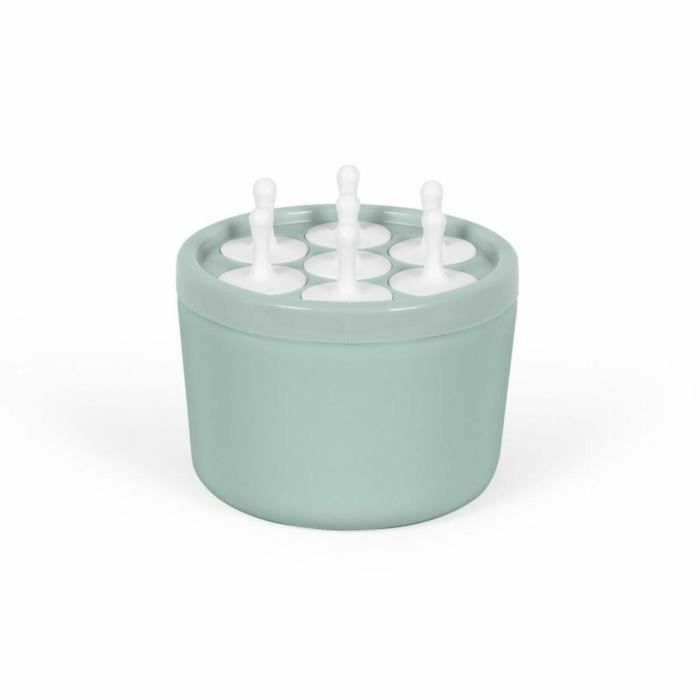 Livoo DOM461 Heladera 1 L con Depósito Acumulador de Frío, Cuchilla Mezcladora, Tapa Transparente y Molde para 7 Helados con Palitos 1 Livoo DOM461 Heladera 1 L con Depósito Acumulador de Frío, Cuchilla Mezcladora, Tapa Transparente y Molde para 7 Helados con Palitos 1