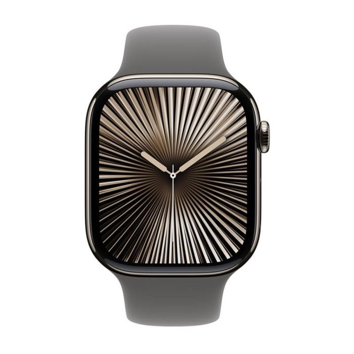 Apple Watch Series 10 GPS + Cellular 46mm Titanio Natural Smartwatch con ECG, SpO2, Detección Caídas y Deportes Apple Watch Series 10 GPS + Cellular 46mm Titanio Natural Smartwatch con ECG, SpO2, Detección Caídas y Deportes