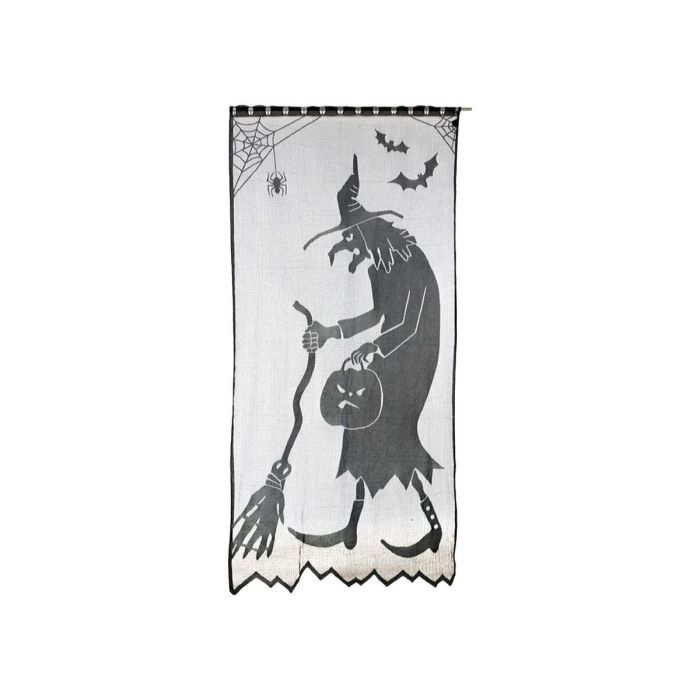 Decoración para Halloween 210 x 100 cm Negro Bruja 0 Decoración para Halloween 210 x 100 cm Negro Bruja 0