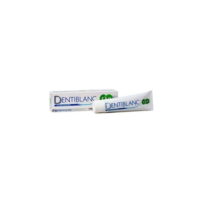Dentiblanc Pasta de Dientes Blanqueador PRO con Betaína 100 ml para Eliminar Manchas, Reparar Esmalte y Prevenir Caries/Sensibilidad