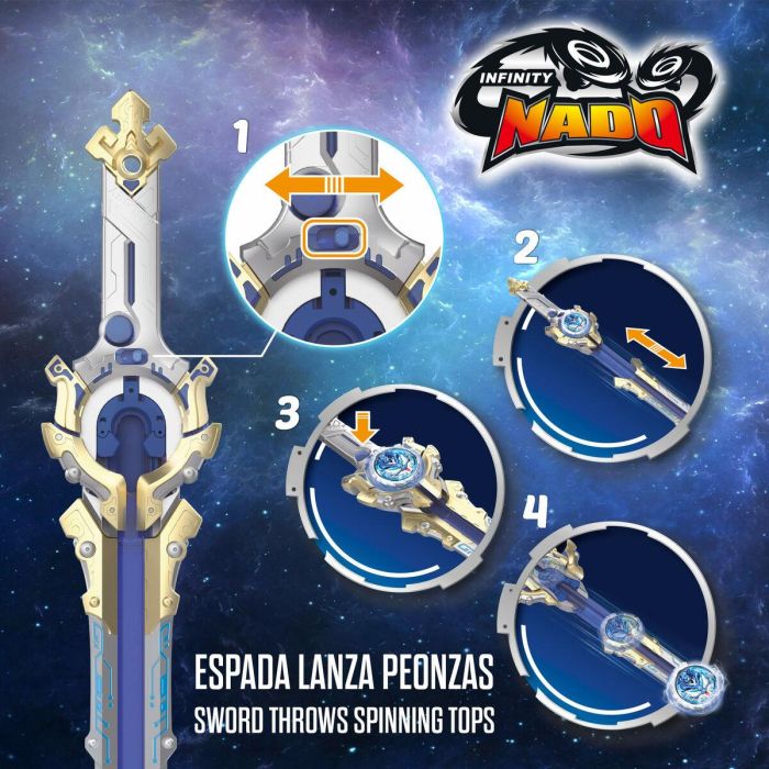Peonza Infinity Nado (4 Unidades) 4 Peonza Infinity Nado (4 Unidades) 4