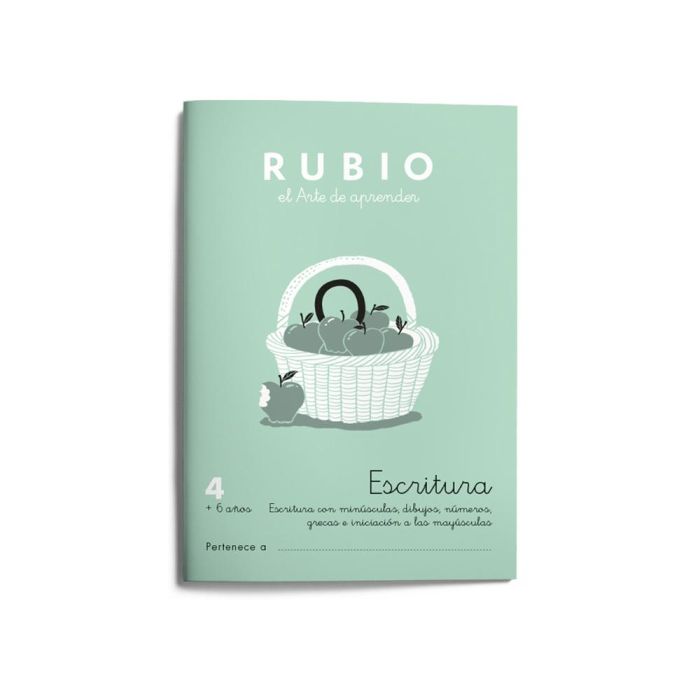 Cuaderno Rubio Caligrafia Nº 4 10 unidades 1