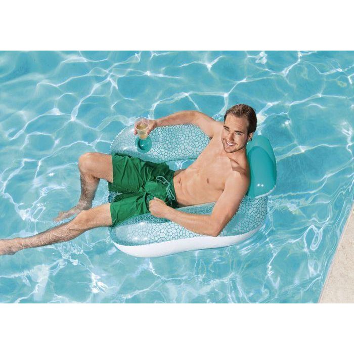 Bestway Sillon Hinchable con Almohada 102x94 cm Playa y Piscina 43097 1 Bestway Sillon Hinchable con Almohada 102x94 cm Playa y Piscina 43097 1