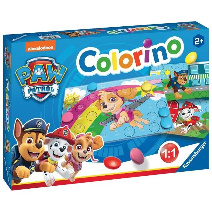 Ravensburger 4005556209064 Colorino Paw Patrol Juego Educativo para Niños a Partir de 2 Años 0 Ravensburger 4005556209064 Colorino Paw Patrol Juego Educativo para Niños a Partir de 2 Años 0