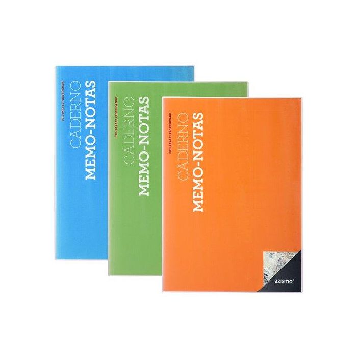 Cuaderno Profesor Additio Memo-Notas A4 Surtido (Gallego)