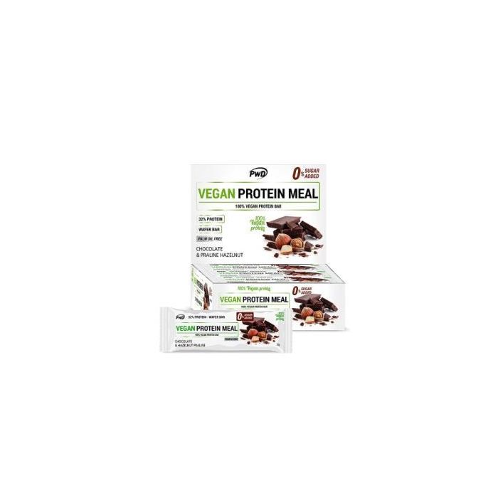 Vegan Protein Meal Choco-Avellana Praline 12Barr Vegan Protein Meal Choco-Avellana Praline 12Barr
