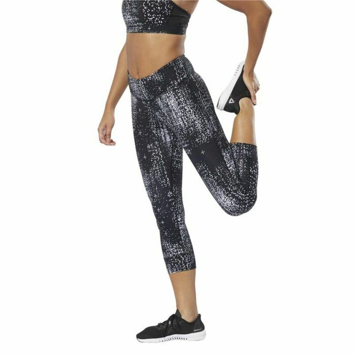 Mallas Deportivas de Mujer Reebok Lux 3/4 Negro XS 5