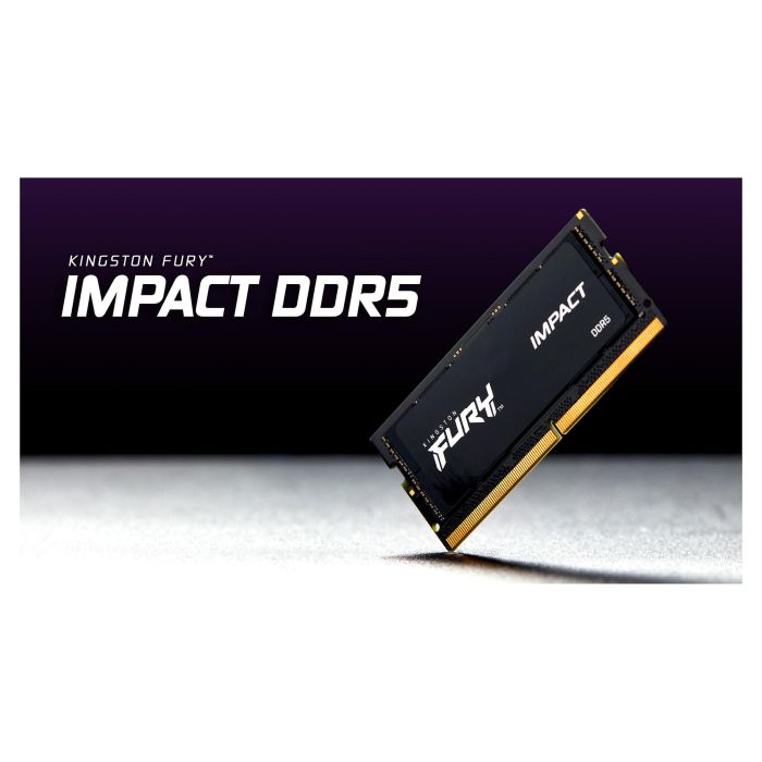 Kingston FURY Impact 32GB (2x16GB) 6400MT/s DDR5 CL38 SODIMM Kit XMP
