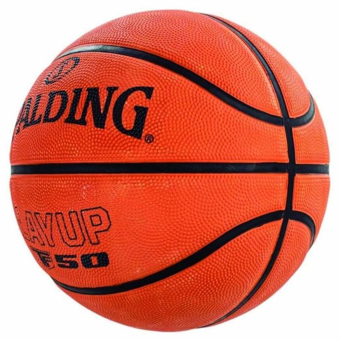 Balón de Baloncesto Spalding Layup TF-50 Multicolor 5 Caucho 1