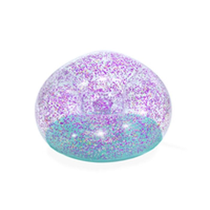 Bestway Sillon Hinchable Gigante Purpurina 114x112x66 cm +6 Años Interior y Jardin 75115 14