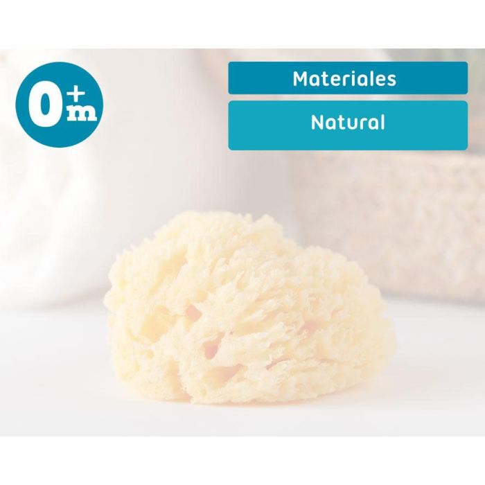 Esponja Natural Para Bebé 4