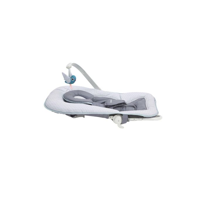 Babymoov Transat Graphik Azul para Bebé - Hamaca Acolchada y Cómoda, Reclinable, Plegable Compacta, Reposacabezas Ajustable, Desde Nacimiento 2 Babymoov Transat Graphik Azul para Bebé - Hamaca Acolchada y Cómoda, Reclinable, Plegable Compacta, Reposacabezas Ajustable, Desde Nacimiento 2
