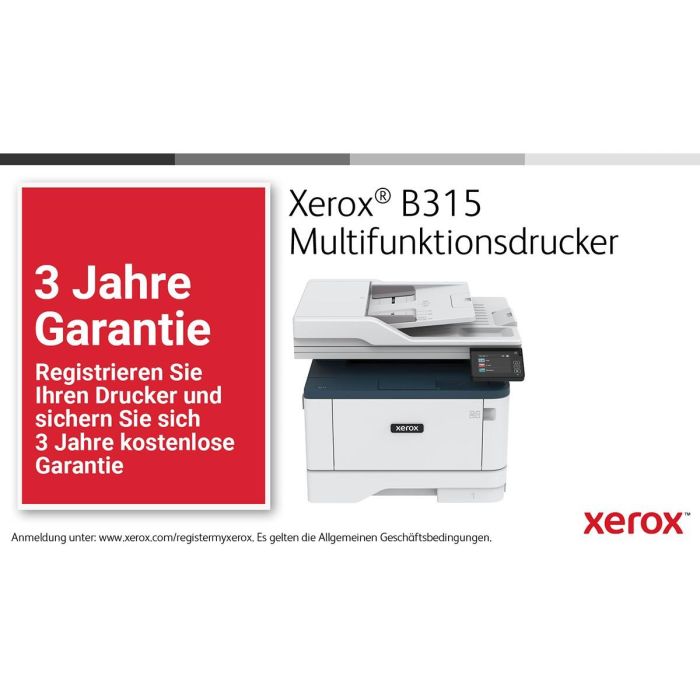 Xerox Impresoras Multifuncion Blanco y Negro B315 4 Xerox Impresoras Multifuncion Blanco y Negro B315 4