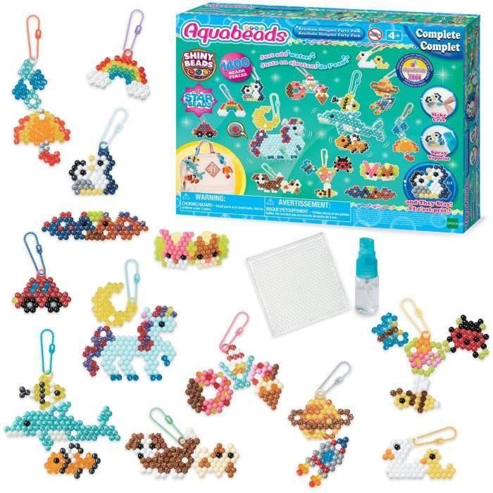 Aquabeads AQU5054131350256 Caja de creación - Mis llaveros y colgantes