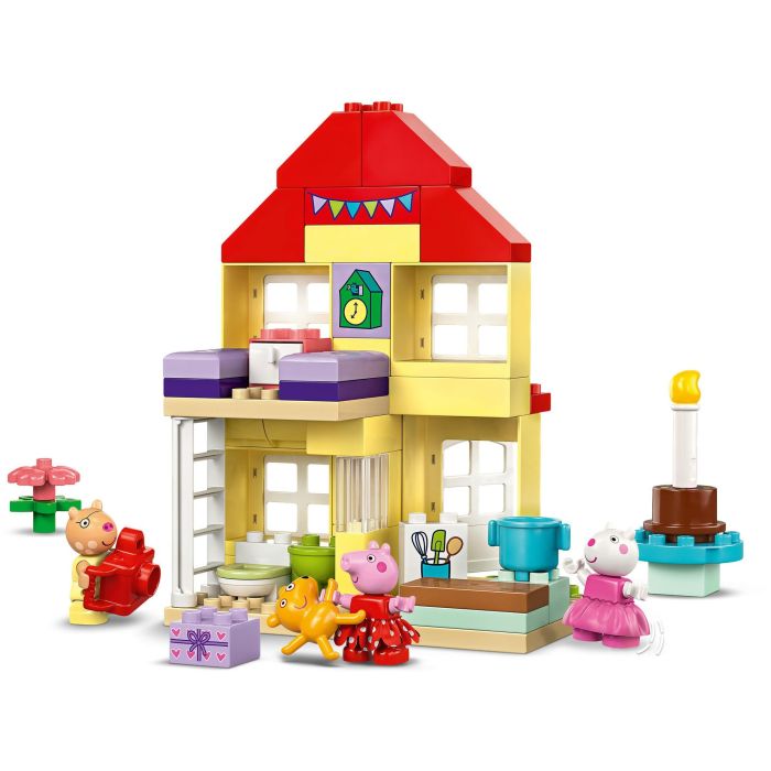 LEGO 10433 DUPLO Fiesta Cumpleaños Peppa Pig Juguete Construcción Niños 2 Años 4