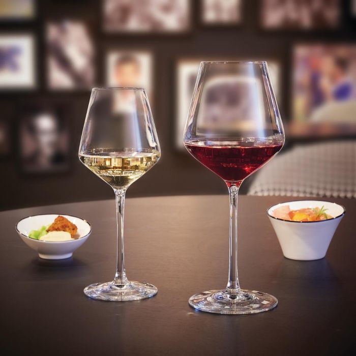 Chef & Sommelier Copas de Vino Krysta Distinction Caja 6 Unidades 28 cL Vidrio Transparente Aptas Lavavajillas Fabricadas en Francia 2