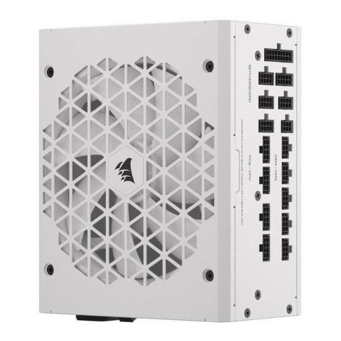 CORSAIR - Unidad de fuente de alimentación - RM1200x Shift White Cybenetics - ATX totalmente modular - Certificación Gold 80 Plus - 1200 vatios 3