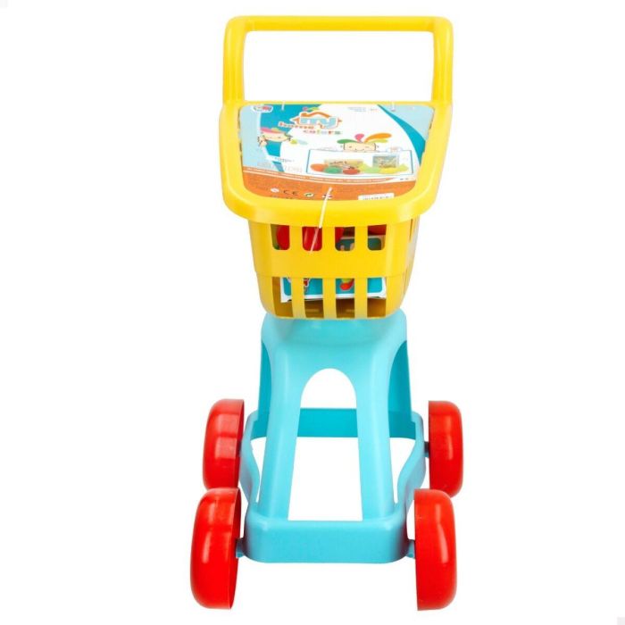 Carro de Compra Colorbaby My Home Juguete 10 Piezas 34 x 54 x 29 cm 6 Unidades 1