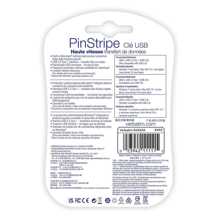 Memoria USB Verbatim 49317 Negro 32 GB 1 Memoria USB Verbatim 49317 Negro 32 GB 1