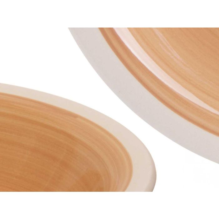 Plato Hondo Gres Beige Borde 21Cm Vessia (36 Unidades) 3 Plato Hondo Gres Beige Borde 21Cm Vessia (36 Unidades) 3