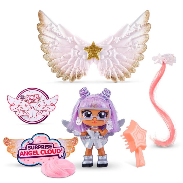 ZURU Zu9710 Muñeca Angel High Colección 6 Muñecas con 10 Accesorios Exclusivos +3 Años 6