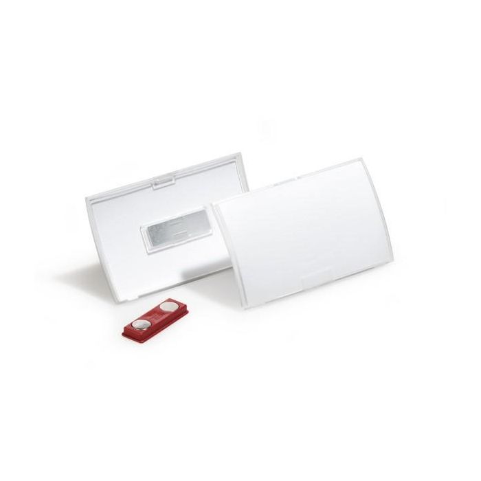 DURABLE Namensschild Click Fold m Magnet 40x75mm 10 St 0 DURABLE Namensschild Click Fold m Magnet 40x75mm 10 St 0