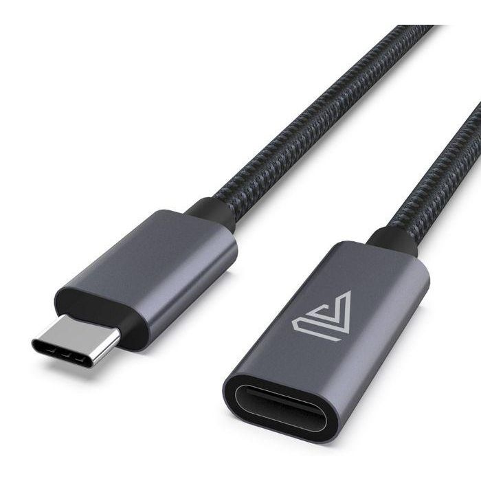 ProXtend USB-C Extension 20V 5A BRAIDED Black 1M ProXtend USB-C Extension 20V 5A BRAIDED Black 1M
